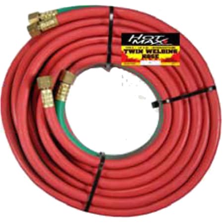 Campanas 0.25 x 25 in. Hoses for Oxy-Acetylene Torch CA3344562